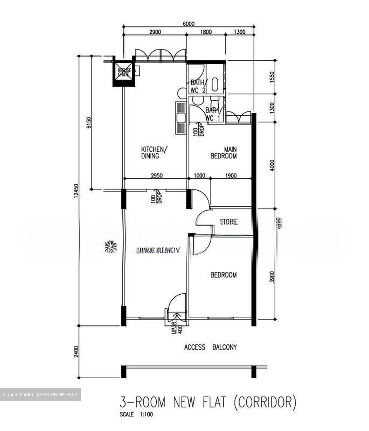 Blk 343 Clementi Avenue 5 (Clementi), HDB 3 Rooms #566597721
